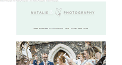 Desktop Screenshot of nataliedphotography.com