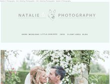 Tablet Screenshot of nataliedphotography.com